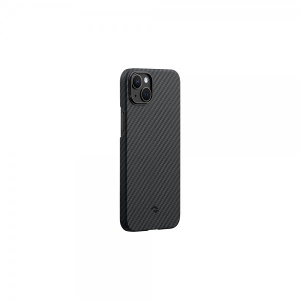 Pitaka iPhone 15 Plus Deksel MagEZ Case 4 Black/Grey Twill