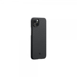 Pitaka iPhone 15 Plus Deksel MagEZ Case 4 Black/Grey Twill