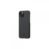 Pitaka iPhone 15 Plus Deksel MagEZ Case 4 Black/Grey Twill