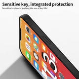 Mofi iPhone 15 Plus Deksel Matte Shield Rød