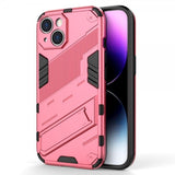 iPhone 15 Plus Deksel med Stativ Magenta