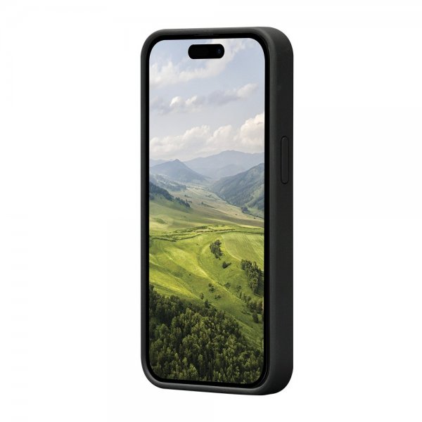 dbramante1928 iPhone 15 Plus Deksel Monaco MagSafe Night Black