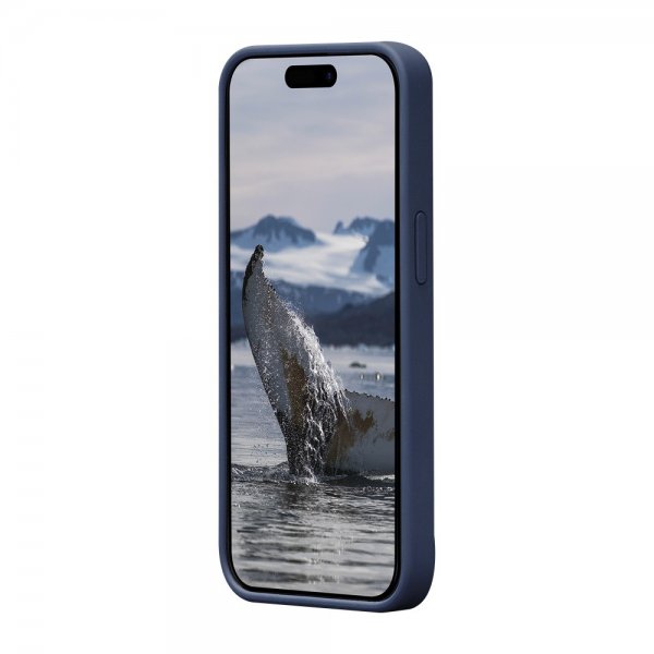 dbramante1928 iPhone 15 Plus Deksel Monaco MagSafe Pacific Blue