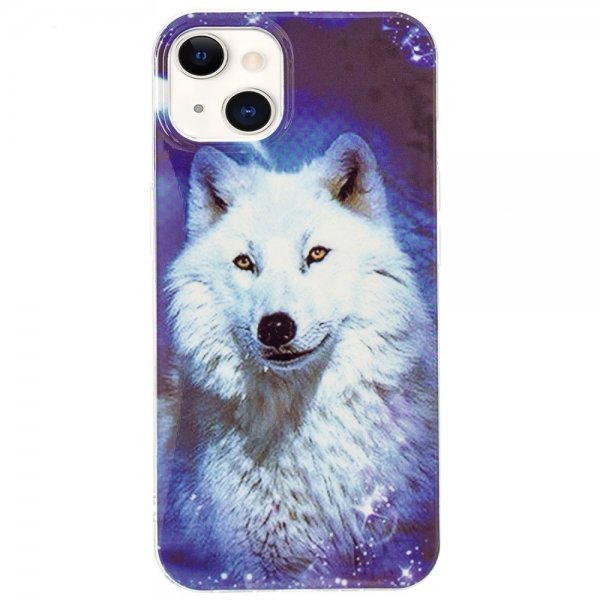 iPhone 15 Plus Deksel Motiv Polar ulv