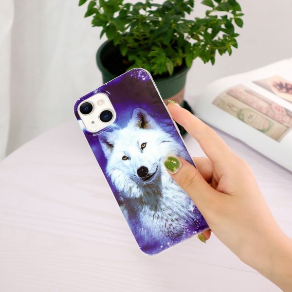 iPhone 15 Plus Deksel Motiv Polar ulv