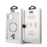 Karl Lagerfeld iPhone 15 Plus Deksel NFT Karl & Choupette Transparent