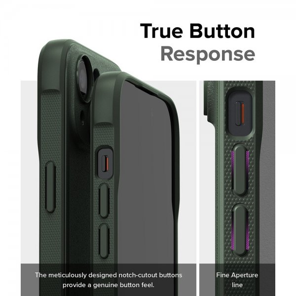 Ringke iPhone 15 Plus Deksel Onyx Dark Green