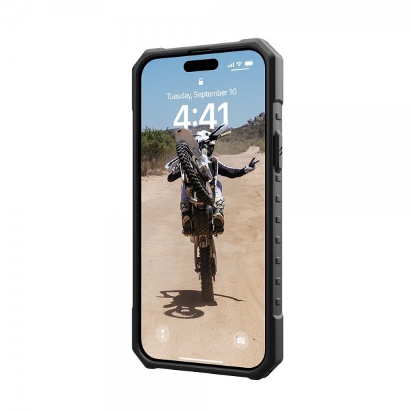 Urban Armor Gear (UAG) iPhone 15 Plus Deksel Pathfinder MagSafe Ice