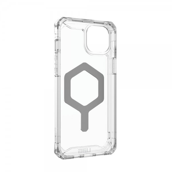 Urban Armor Gear (UAG) iPhone 15 Plus Deksel Plyo MagSafe Ice Sølv