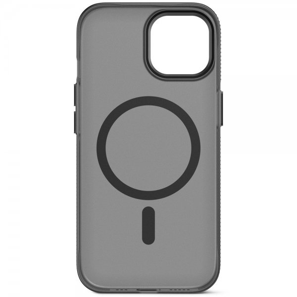 Decoded iPhone 15 Plus Deksel Recycled Plastic Clear Case Transparent Svart