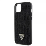 Guess iPhone 15 Plus Deksel Rhinestone Svart