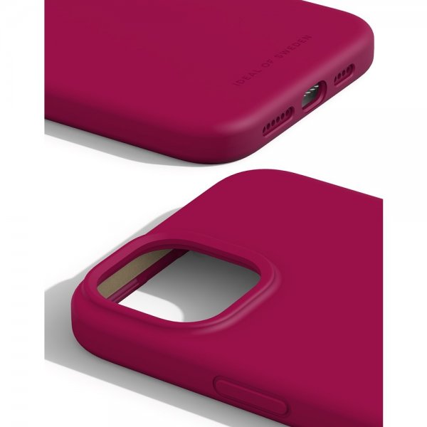 Ideal of Sweden iPhone 15 Plus Deksel Silicone Case MagSafe Magenta