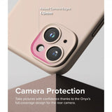 Ringke iPhone 15 Plus Deksel Silicone Magnetic Pink Sand
