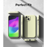 Ringke iPhone 15 Plus Deksel Silicone Magnetic Sunny Lime