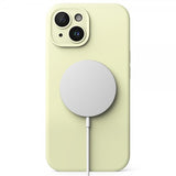 Ringke iPhone 15 Plus Deksel Silicone Magnetic Sunny Lime
