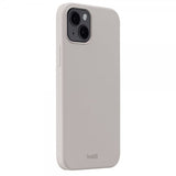 holdit iPhone 15 Plus Deksel Silikon Taupe