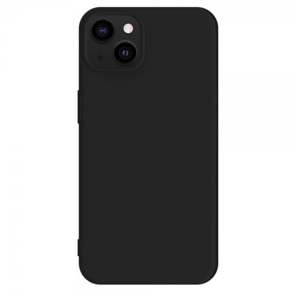 X-Level iPhone 15 Plus Deksel Silikontekstur Svart