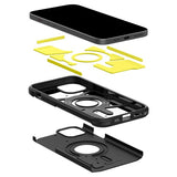 Spigen iPhone 15 Plus Deksel Tough Armor MagFit Svart