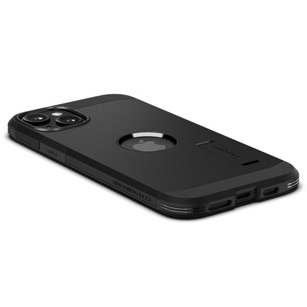 Spigen iPhone 15 Plus Deksel Tough Armor MagFit Svart