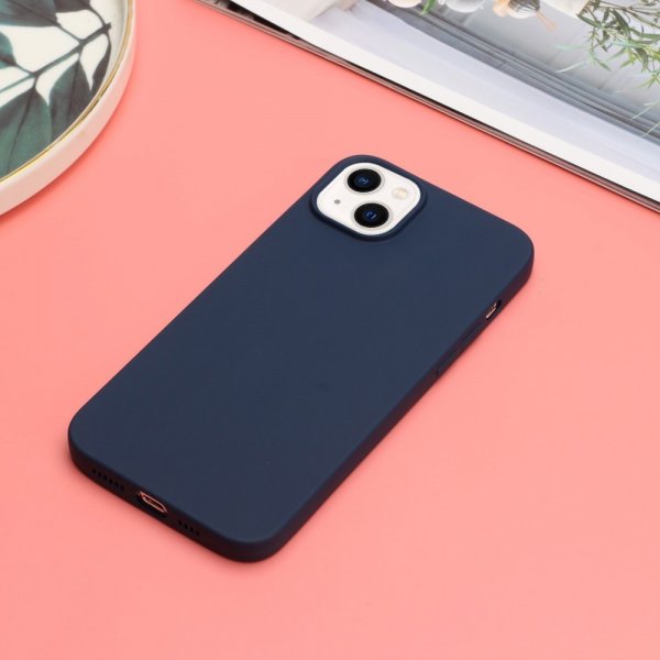 iPhone 15 Plus Deksel TPU Mørkeblå