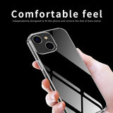 Mofi iPhone 15 Plus Deksel Transparent TPU Klar
