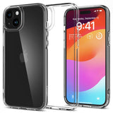 Spigen iPhone 15 Plus Deksel Ultra Hybrid Crystal Clear