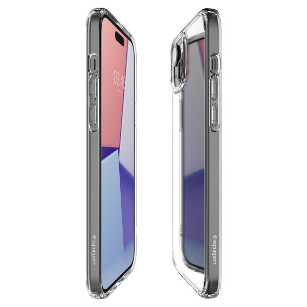 Spigen iPhone 15 Plus Deksel Ultra Hybrid Crystal Clear