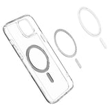 Spigen iPhone 15 Plus Deksel Ultra Hybrid MagFit Svart