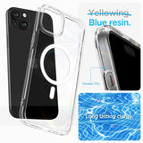 Spigen iPhone 15 Plus Deksel Ultra Hybrid MagFit Hvit