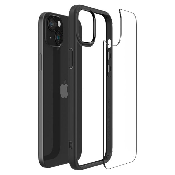 Spigen iPhone 15 Plus Deksel Ultra Hybrid Matte Black