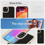Spigen iPhone 15 Plus Deksel Ultra Hybrid Mute Beige