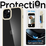 Spigen iPhone 15 Plus Deksel Ultra Hybrid Mute Beige