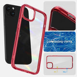 Spigen iPhone 15 Plus Deksel Ultra Hybrid Red Crystal