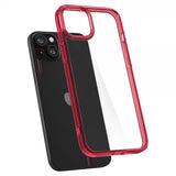 Spigen iPhone 15 Plus Deksel Ultra Hybrid Red Crystal
