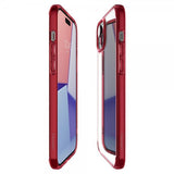 Spigen iPhone 15 Plus Deksel Ultra Hybrid Red Crystal