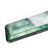 Xqisit iPhone 15 Plus Skjermbeskytter Tough Glass Case Friendly