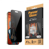 PanzerGlass iPhone 15 Plus Skjermbeskytter Ultra-Wide Fit Privacy EasyAligner