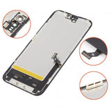 iPhone 15 Plus Soft OLED Display High-Quality Black (DD brand)