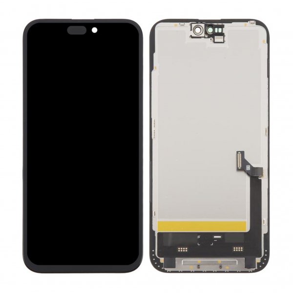 iPhone 15 Plus Soft OLED Display High-Quality Black (DD brand)