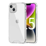 iPhone 15 Plus Deksel Støtsikker Transparent