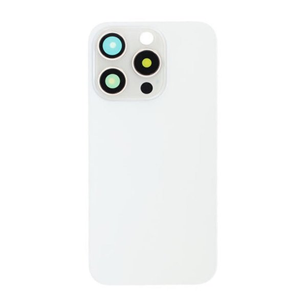 iPhone 15 Pro Baksideglass med Magsafe Magnet - Hvit
