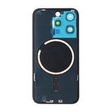 iPhone 15 Pro Baksideglass med Magsafe Magnet - Hvit