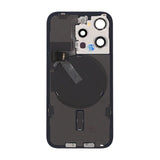 iPhone 15 Pro Bakside Glass Komplett OEM - Naturlig Titan