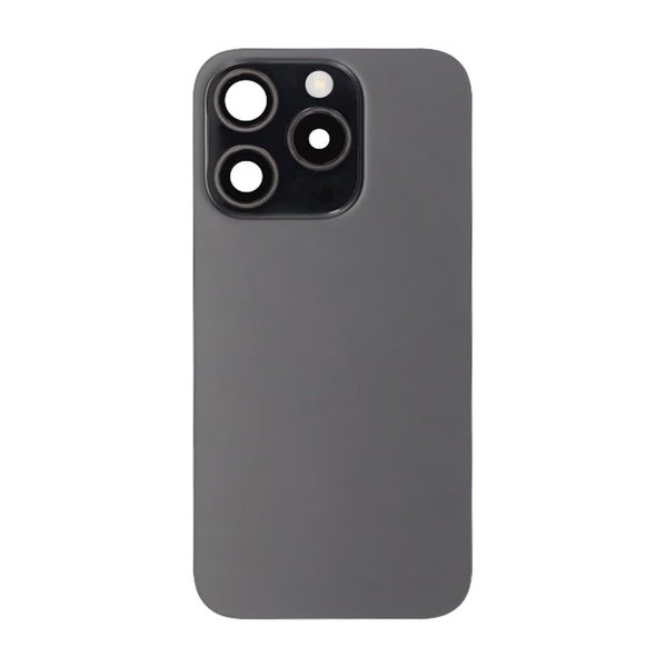 iPhone 15 Pro Baksideglass Komplett OEM - Titansvart
