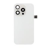 iPhone 15 Pro baksideglass komplett OEM - titanhvit