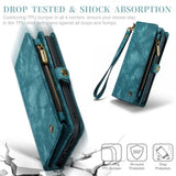 CaseMe iPhone 15 Pro Etui 008 Series Avtakbart Deksel Petrol