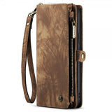 CaseMe iPhone 15 Pro Etui 008 Series Avtakbart Deksel Brun