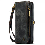 CaseMe iPhone 15 Pro Etui 008 Series Avtakbart Deksel Svart