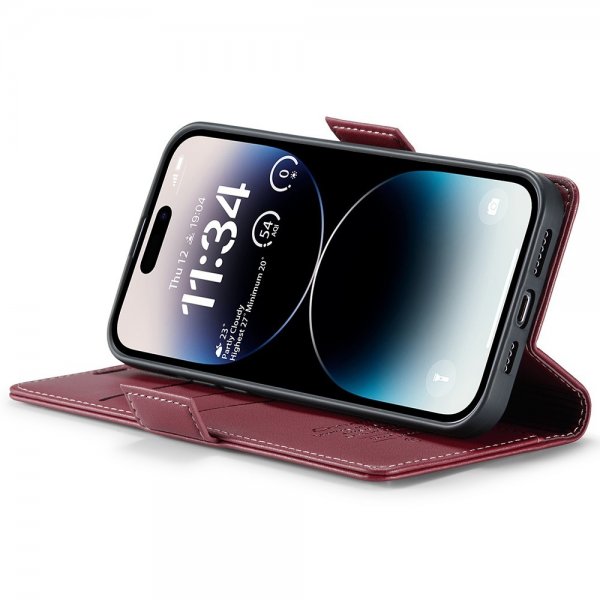 CaseMe iPhone 15 Pro Etui 023 Series Rød