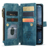 CaseMe iPhone 15 Pro Etui C30 Series Petrol